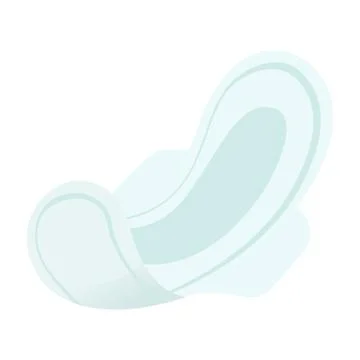 Sanitary Napkin Vector Background. Vector illustration of female days Stock Illustration