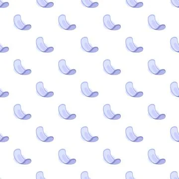 Sanitary pads creating seamless pattern on a clean background Stock-Illustration