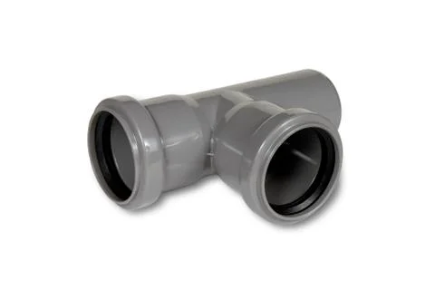 Sanitary tee Foto stock