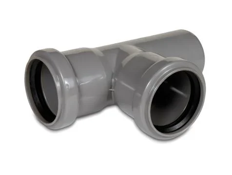 Sanitary tee Stock Photos