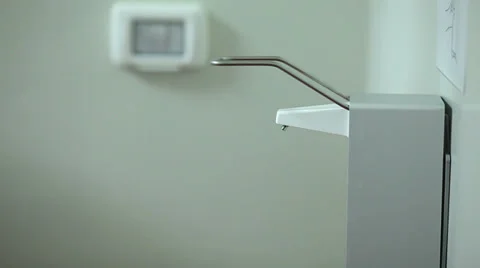 Sanitizing hands Stock Footage 36647158