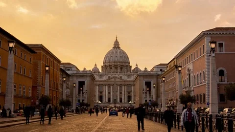 Sanpietrotramonto Stock Footage 80757123
