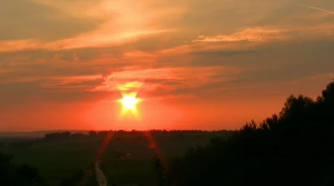 Sanrise Timelapse Stock Footage 737507