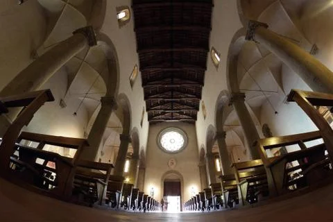 Sansepolcro cathedral Stock Photos