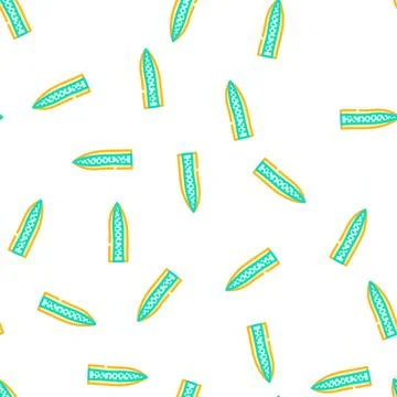 Sansevieria leaf tropical vector seamless pattern イラスト素材