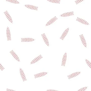 Sansevieria tropical leaf glyph vector seamless pattern 스톡 일러스트