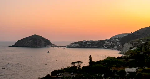 Sant' Angelo Sunset Timelapse 4K Stock Footage 235550255