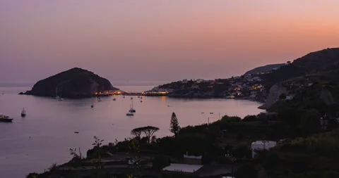 Sant' Angelo Sunset Timelapse 4K Stock Footage 235551040