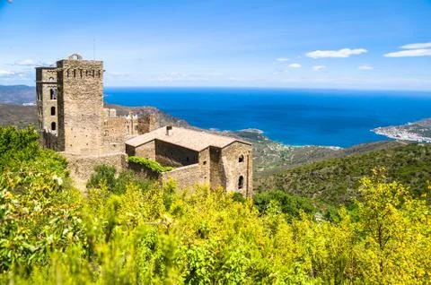 Sant pere de rodes Stock Photos