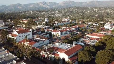 Santa Barbara Aerial Stock Footage