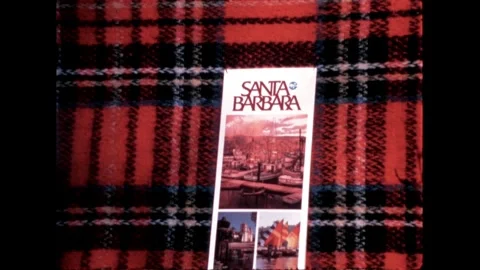 Santa Barbara Brochure Stock Footage 276292243