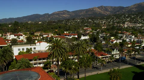 Santa Barbara, CA, Landscape Stock Footage 35200521
