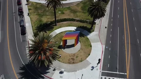 Santa Barbara Chromatic Gate Stock Footage 154660084