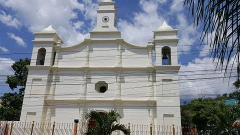 Santa Barbara Church Honduras Stock Photos