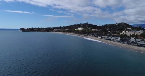 Santa Barbara coast Stock Footage 82217344