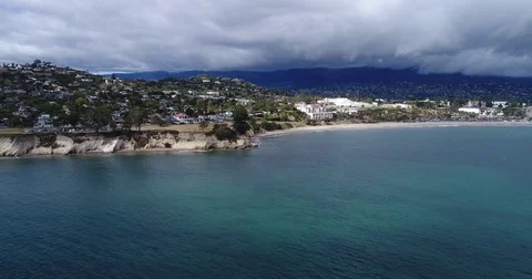 Santa Barbara coast Stock Footage 82245108