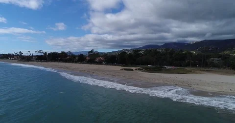 Santa Barbara Coast Stock Footage 82289514