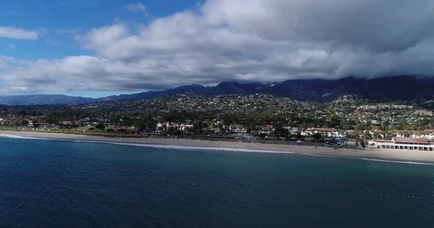 Santa Barbara Coast Stock Footage 82316342