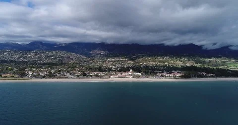Santa Barbara Coast Video stock 82322480