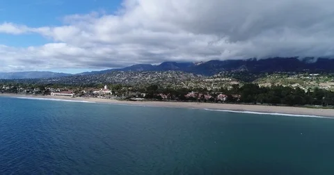 Santa Barbara Coast Stock Footage 82322585