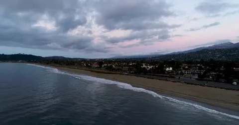 Santa Barbara Coast Stock Footage 82358315