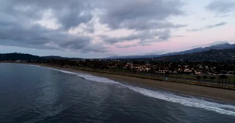 Santa Barbara Coast Video stock 82358619