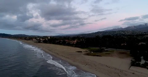 Santa Barbara Coast Stock Footage 82359230