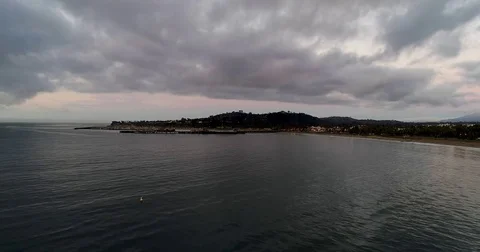 Santa Barbara Coast Stock Footage 82362541