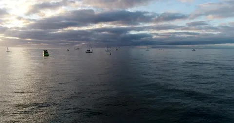 Santa Barbara Coast Video stock 82370195