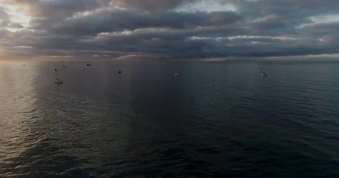 Santa Barbara Coast Stock Footage 82370247