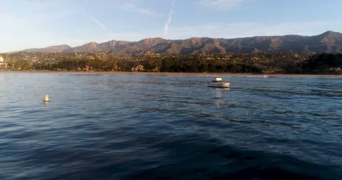 Santa Barbara Coast Video stock 82370722