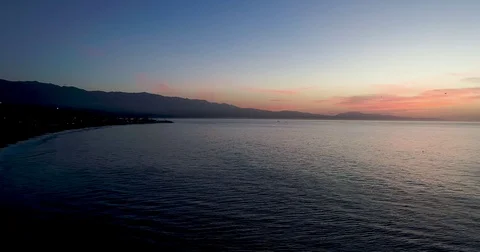 Santa Barbara Coast Stock Footage 82370883