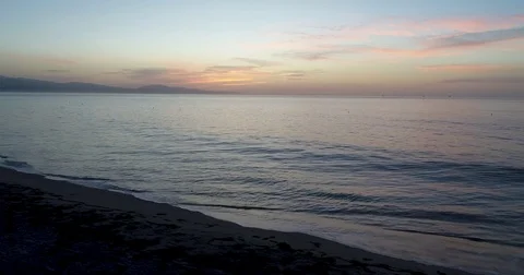 Santa Barbara Coast Stock Footage 82371098