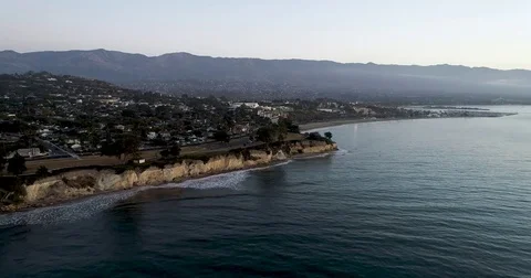 Santa Barbara Coast Stock Footage 82371188