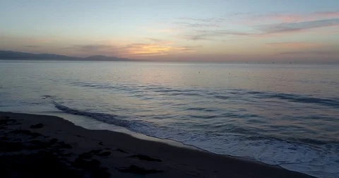 Santa Barbara Coast Stock Footage 82371204