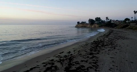 Santa Barbara Coast Video stock 82371369