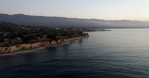 Santa Barbara Coast Video stock 82371502