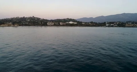 Santa Barbara Coast Stock Footage 82375247