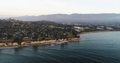 Santa Barbara Coast Video stock 82375501