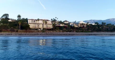 Santa Barbara Coast Video stock 82376437