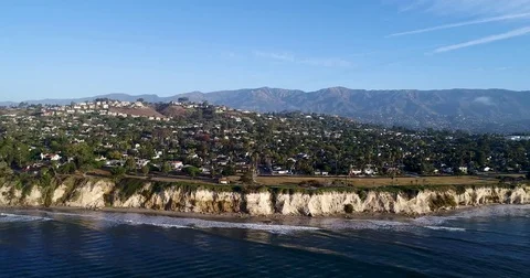 Santa Barbara Coast Video stock 82377845