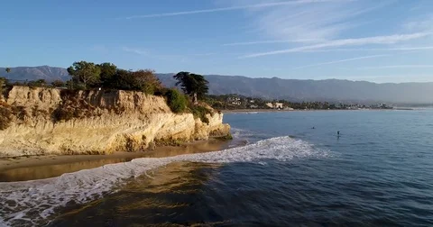 Santa Barbara Coast Video stock 82378039