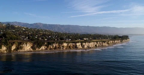 Santa Barbara Coast Stock Footage 82378242