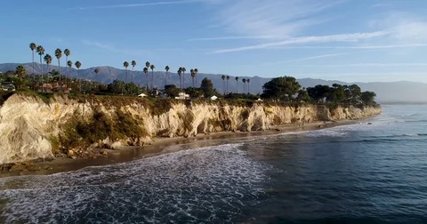 Santa Barbara Coast Stock Footage