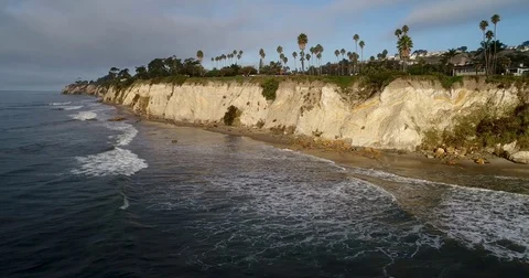 Santa Barbara Coast Video stock 82378367