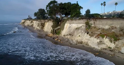 Santa Barbara Coast Stock Footage 82378597