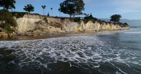 Santa Barbara Coast Video stock 82378875