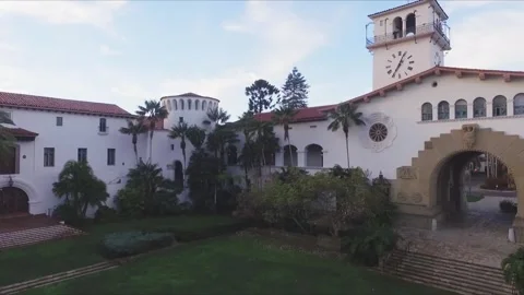 Santa Barbara courthouse Stock-Footage 312063549