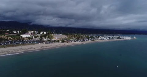 Santa Barbara Marina Stock Footage 82217146