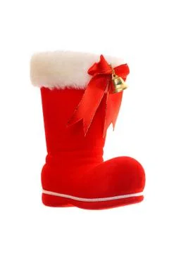 Santa boot Stock Photos